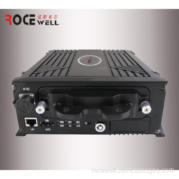 Double 3G/4G Card GPS WiFi H. 264 Wireless Network Remote 8CH/12CH Realtime Video Security Surveillance Track CCTV Sdi HD SD Mobile Car DVR (RC-9004HF-T)